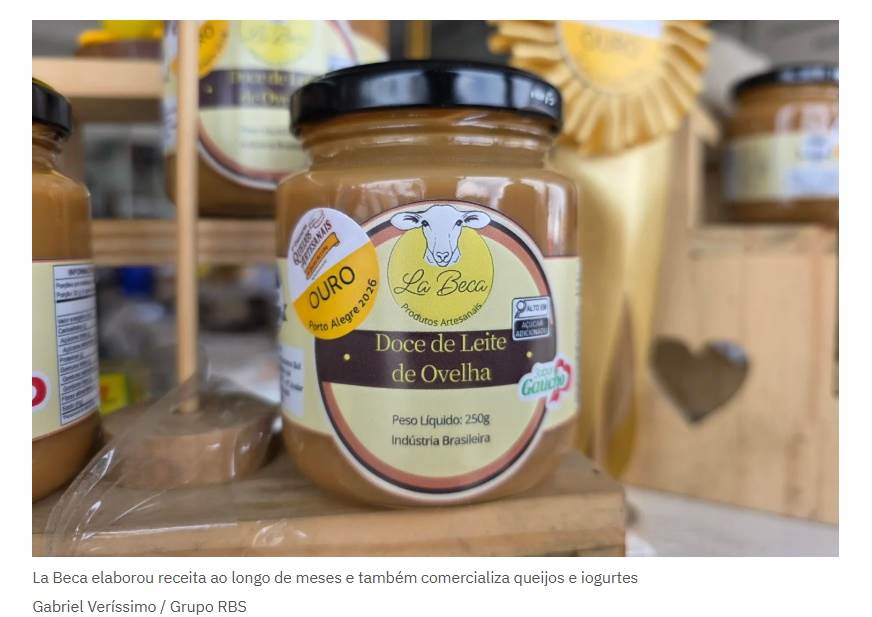 doce de leite de ovelha