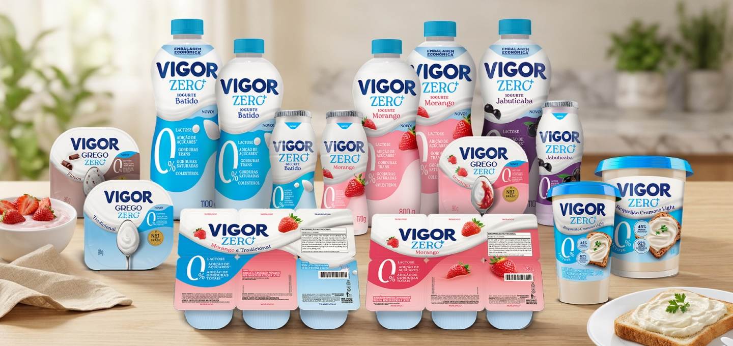 Inovação no setor lácteo: a estratégia da Vigor para liderar em proteicos, praticidade e cultura