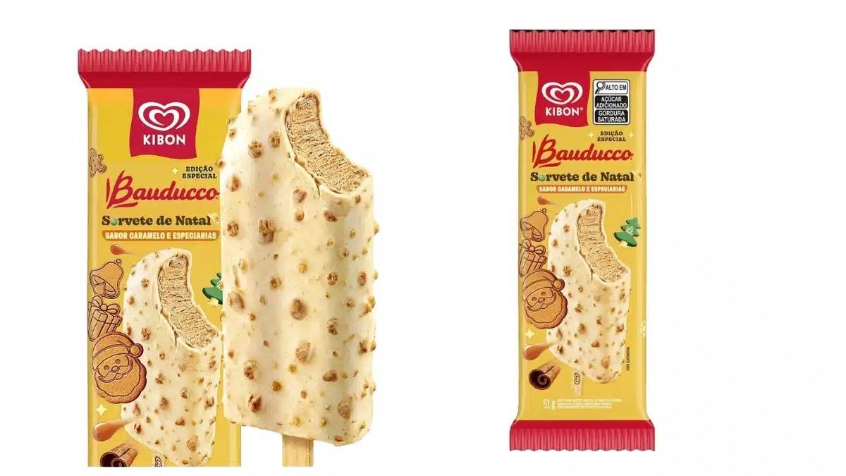 Bauducco e Kibon se unem em picolé para as festas de fim de ano