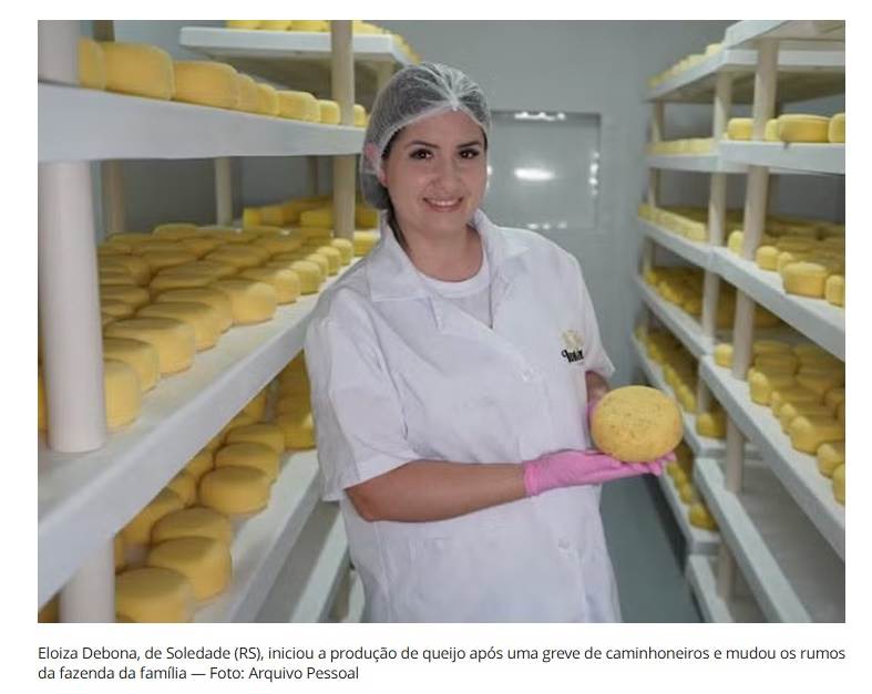 produção de queijo artesanal no Rio Grande do Sul 