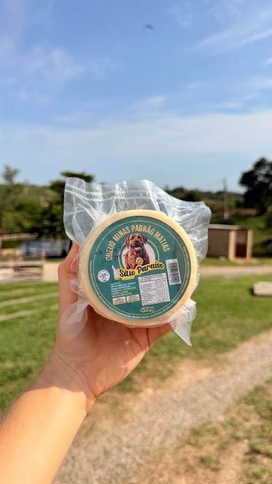 queijo artesanal Sítio Paraíso