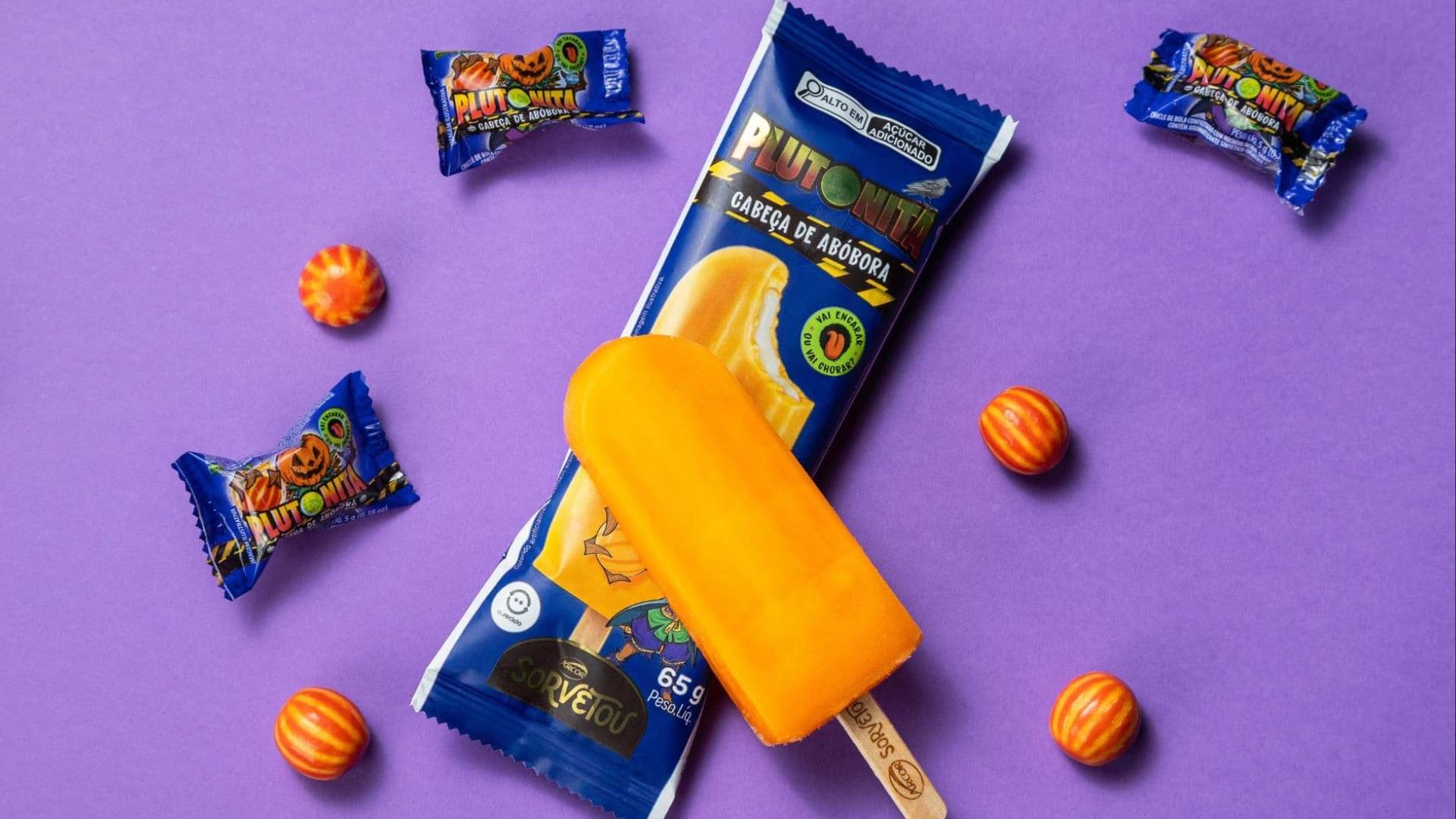 Arcor e Los Los lançam picolé Plutonita para o Halloween