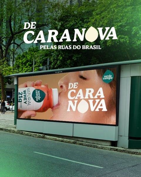 Verde Campo reforça mudança no visual com campanha de mídia offline