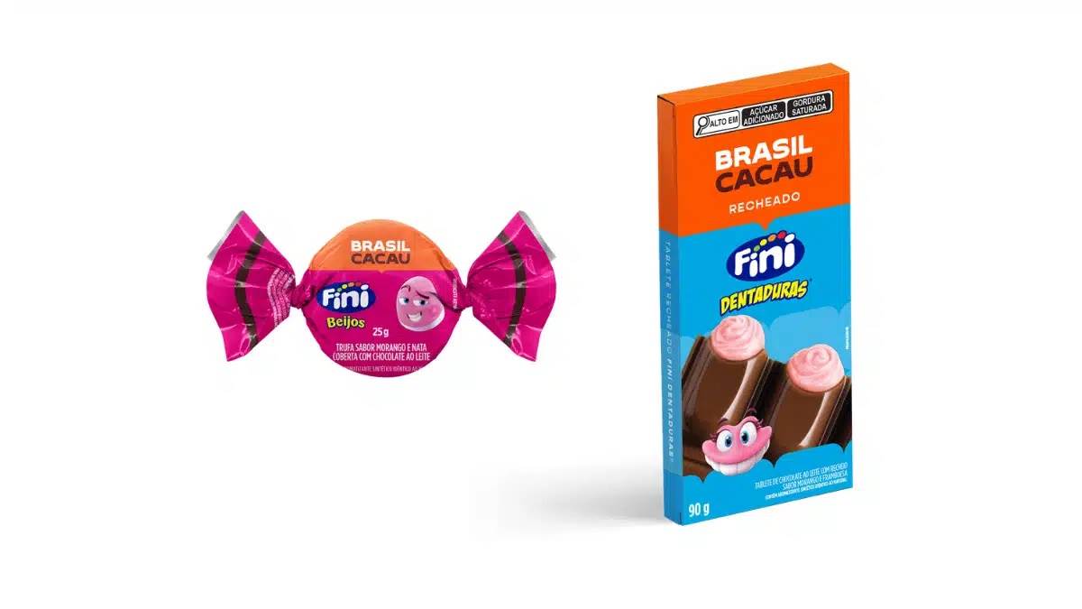Brasil Cacau e Fini ampliam collab e levam Fini Beijos para as cafeterias da marca