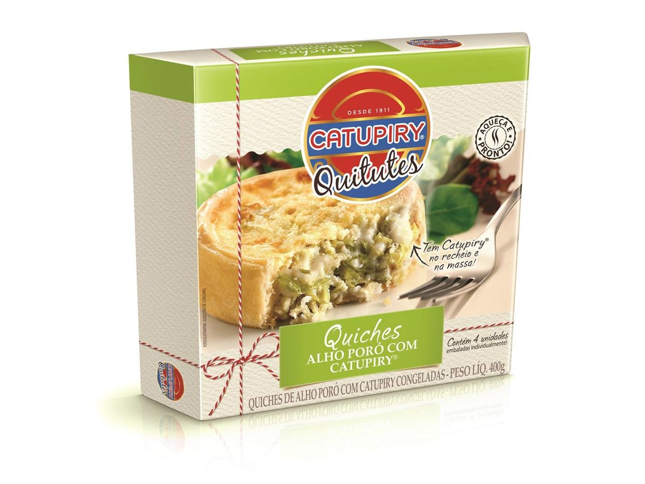 Vencedora do Prêmio ABRE de embalagem, nova linha de salgados da Catupiry chega ao mercado (Crédito imagem: Divulgação)