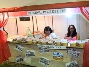 Doces de leite caseiros de Pompéu são expostos em festival (Foto: Nossa Gerais/Divulgação)