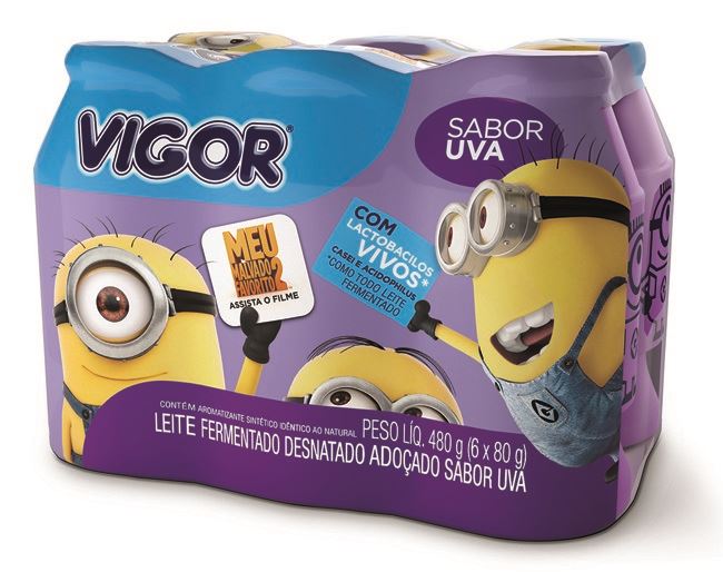 leite fermentado - Vigor 