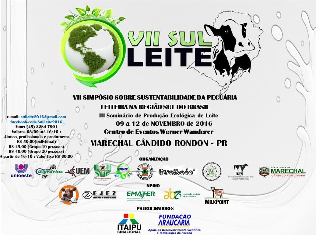 SUL LEITE - Paraná - 2016 