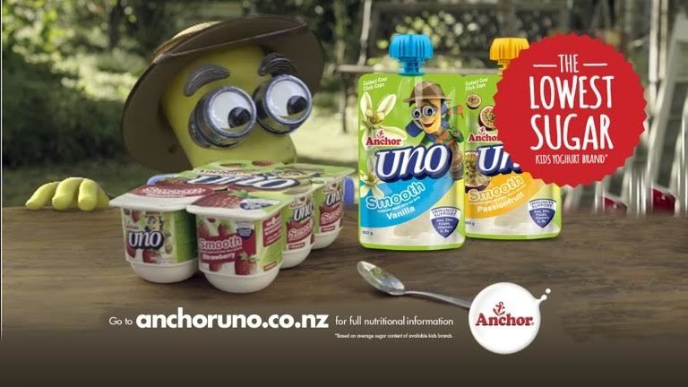 Fonterra - açúcar - iogurte infantil 