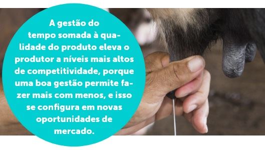 gestão do tempo - fazenda leiteira 