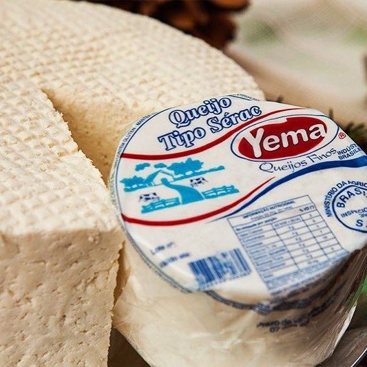 queijo tipo sérac - yema laticínios 