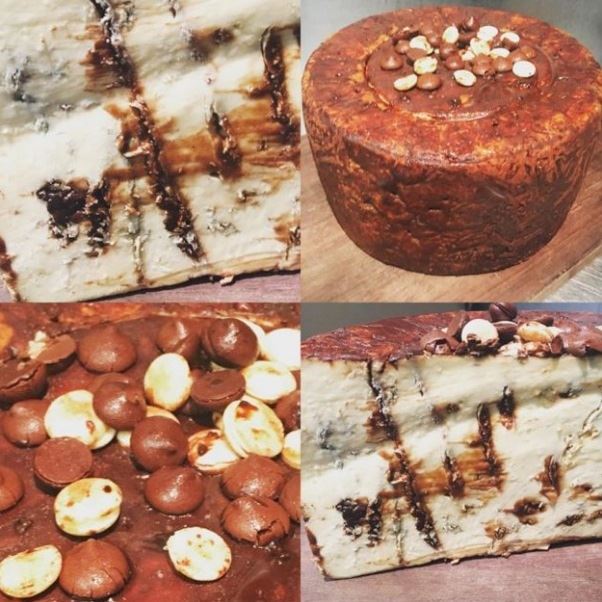 queijo com chocolate 