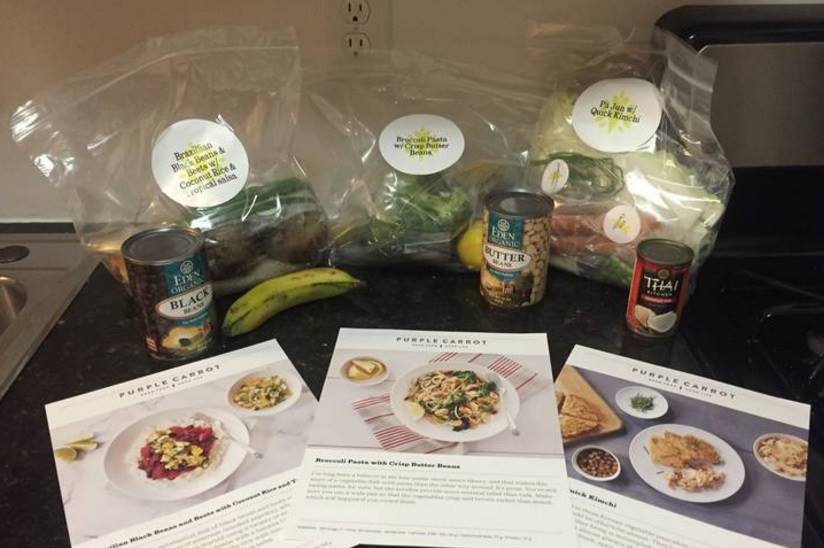 kits para o preparo rápido de refeições