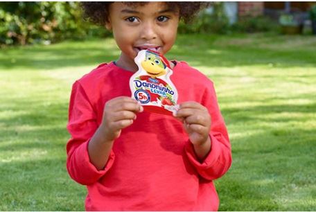 Danoninho em stand-up pouch