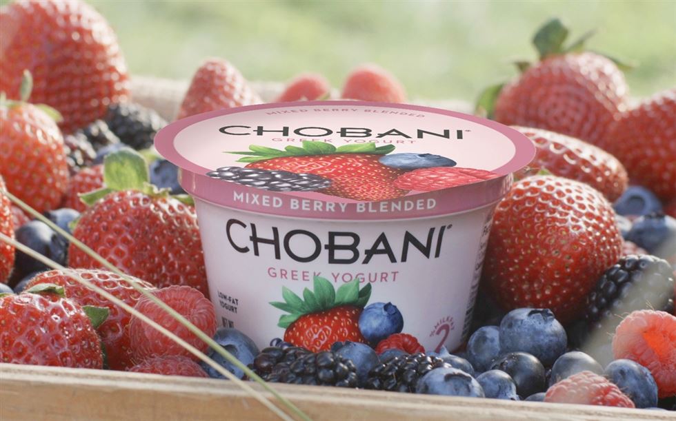 marca de iogurte grego Chobani 