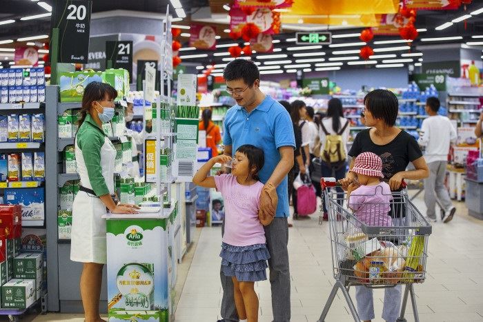 consumo de proteínas - Ásia 