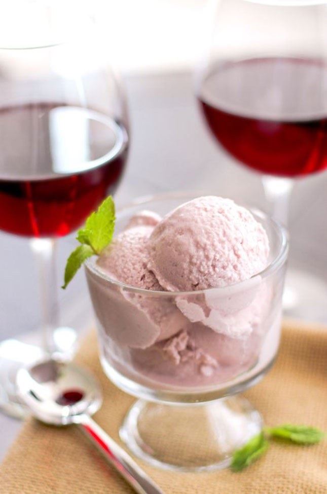 sorvete de vinho - Vinícola Abreu Garcia