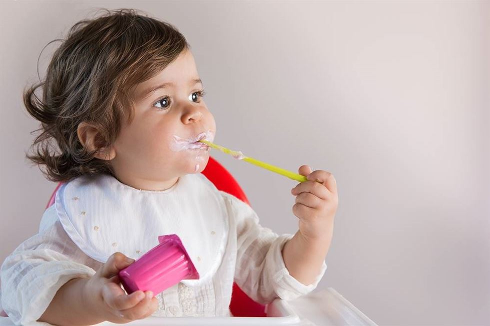 consumo de iogurtes pelas crianças