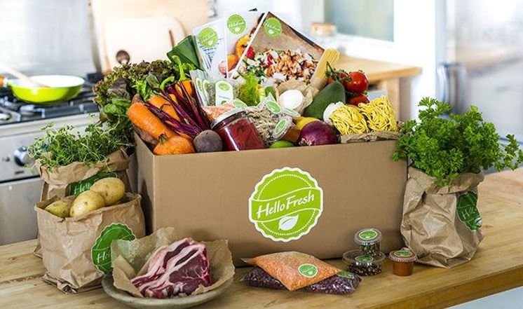 Serviço de assinatura de entrega de alimentos