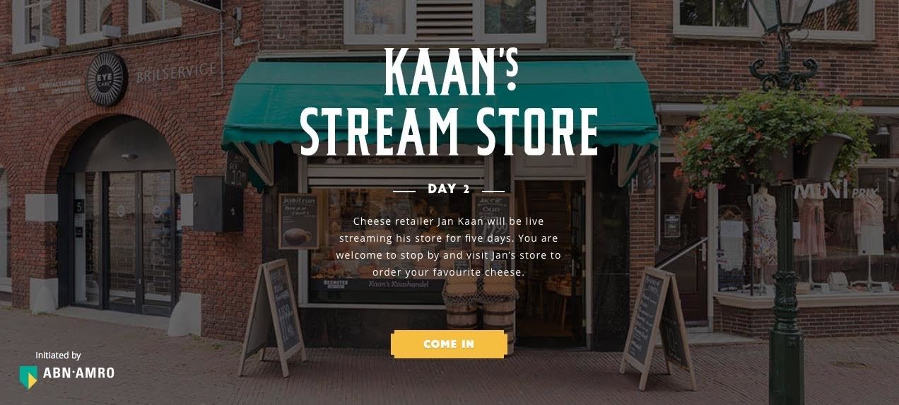 loja de queijos holandesa - transmissão ao vivo 