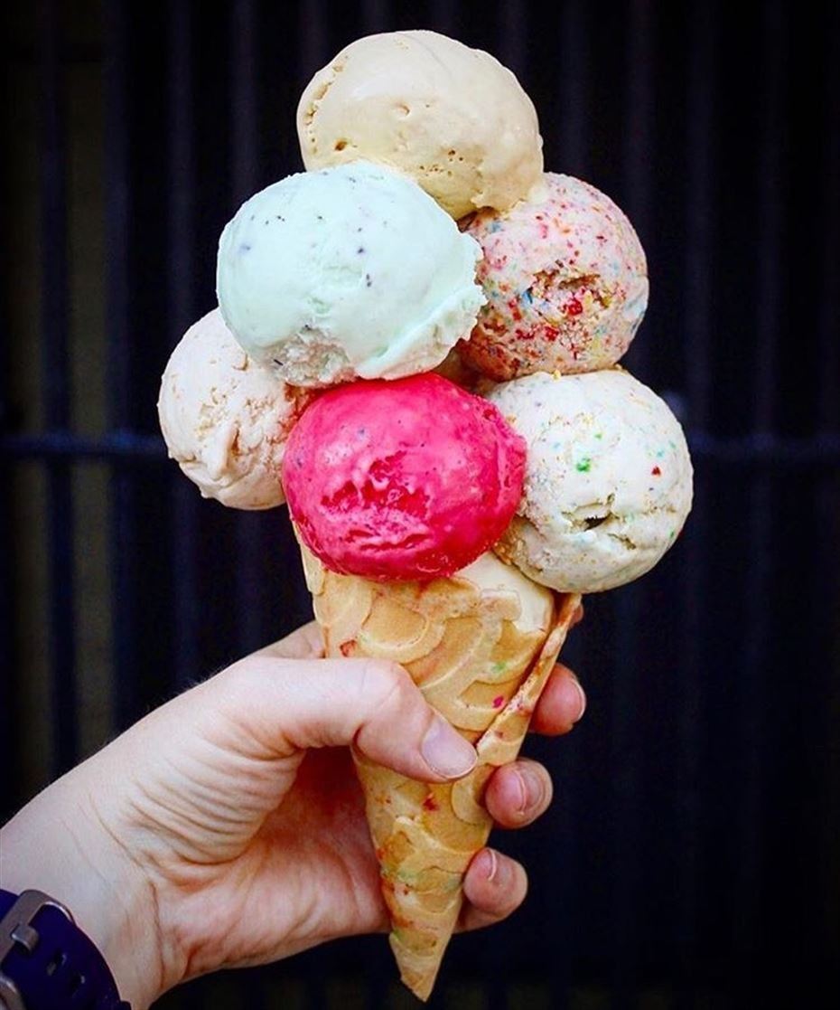 sorveteria oferece 19 bolas de sorvete em nova iorque 