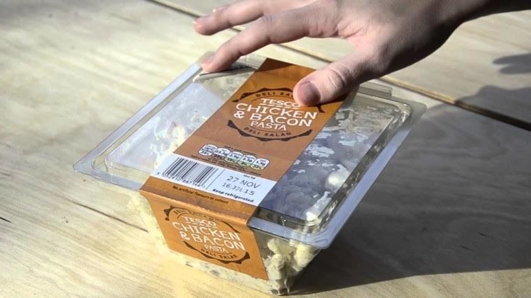 rótulo que expira quando o prazo termina 