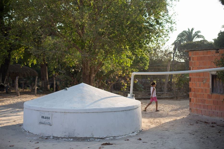 cisternas para reserva de água - BNDES