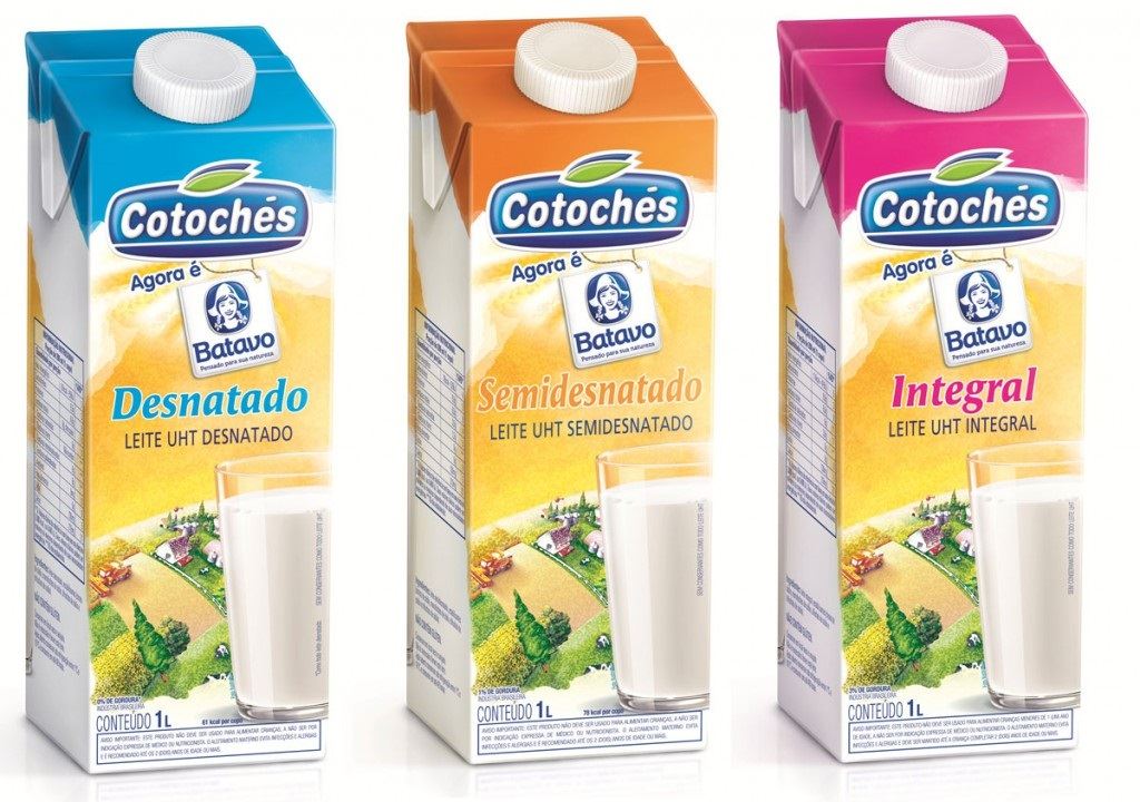 Leite Cotochés adota novas caixas longa-vida