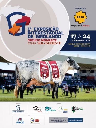 1ª Exposição Interestadual de Girolando - Circuito Megaleite Etapa Sul/Sudeste