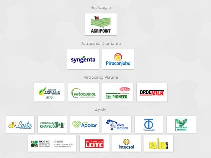 patrocínios Interleite Sul 2018