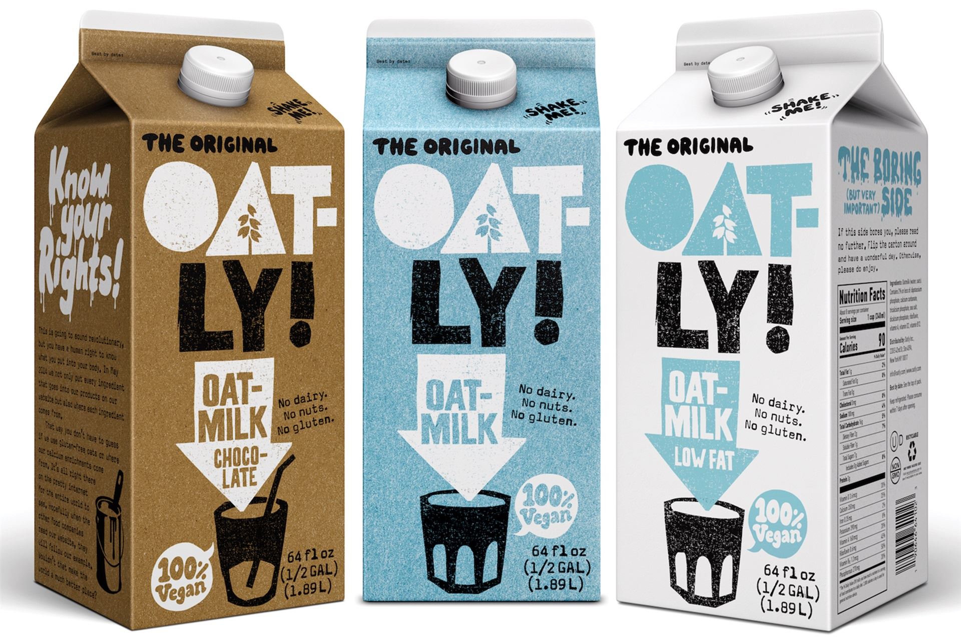bebida vegetal de aveia Oatly