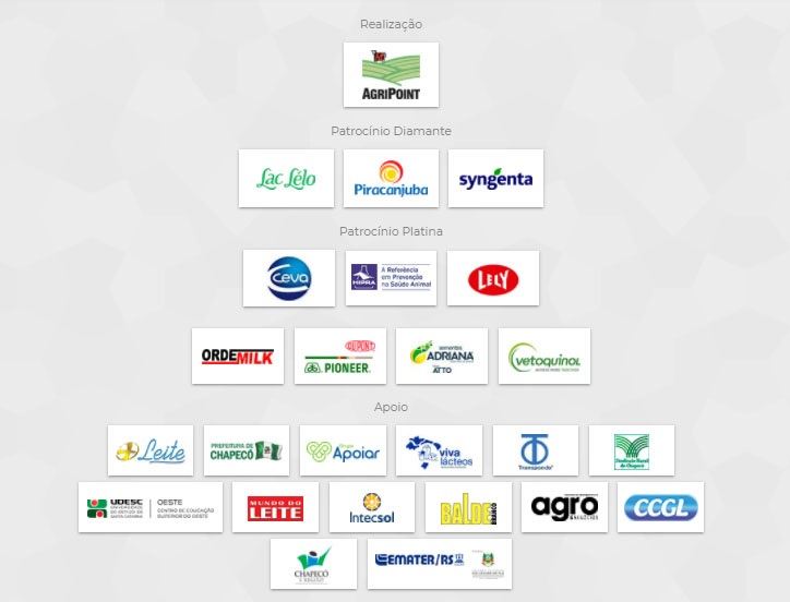 patrocinios Interleite Sul 2018