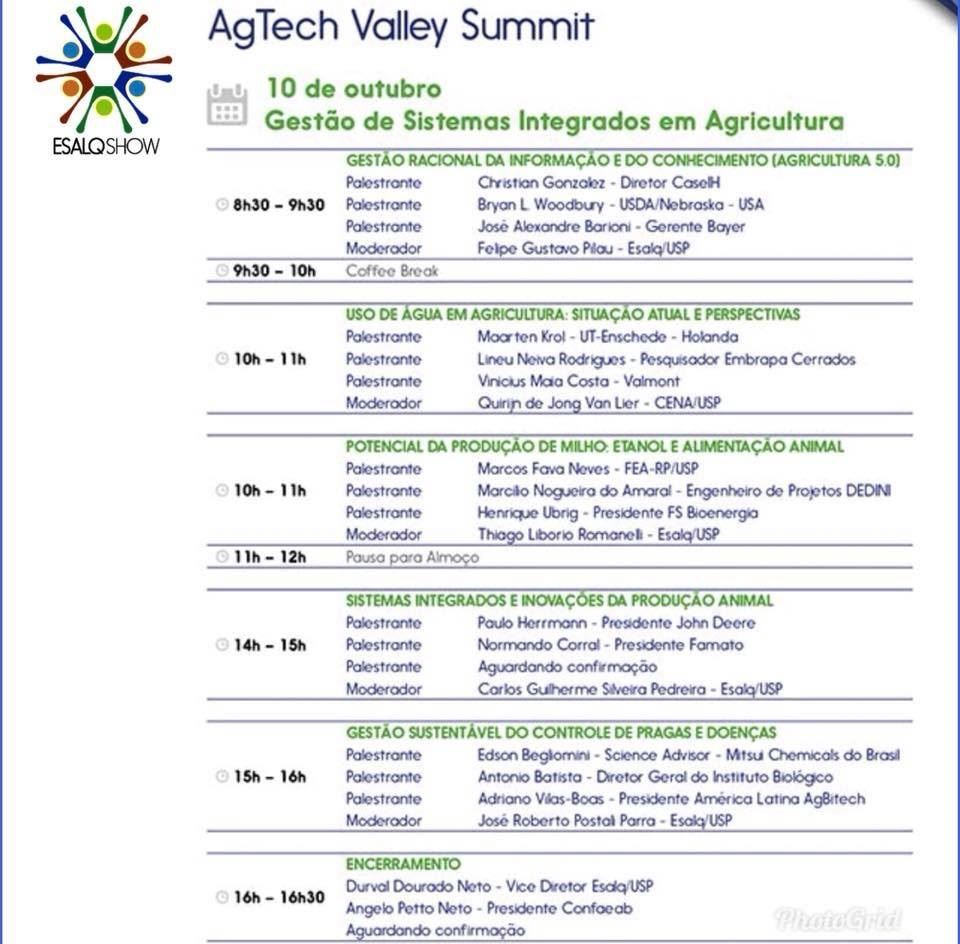 Programação EsalqShow