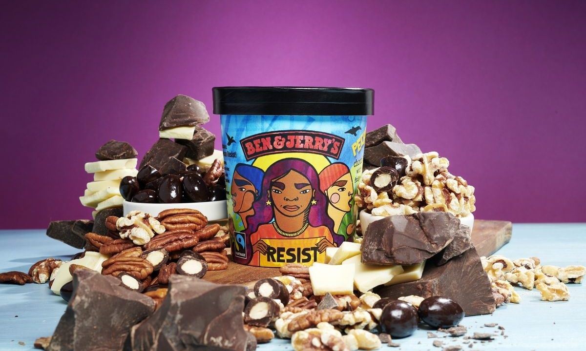 Ben & Jerry's - pecan resist