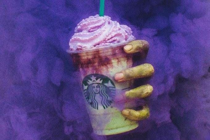 frappuccino Starbucks - especial Halloween