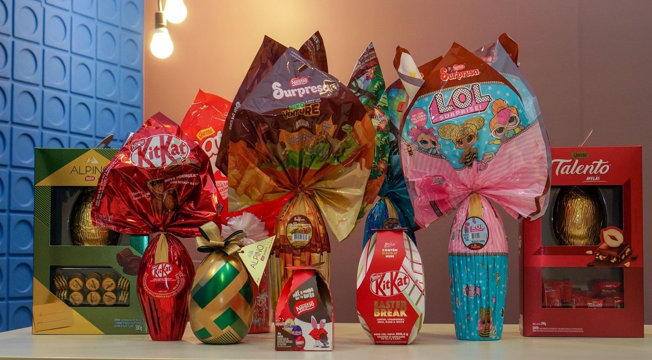 ovos de páscoa Nestlé 2019