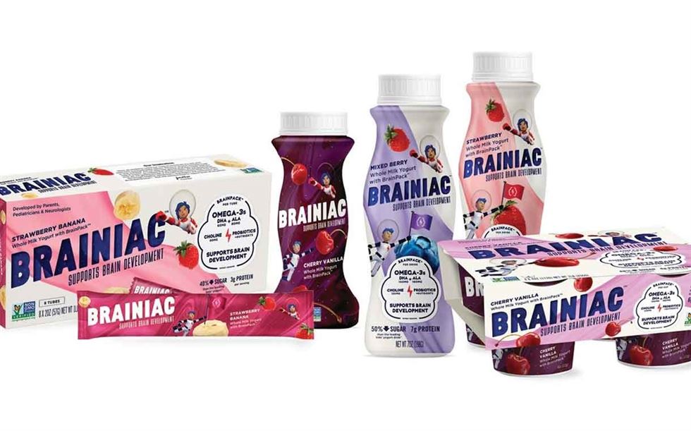 Ingenuity Brands lança linha de iogurte infantil enriquecido com nutrientes nos EUA