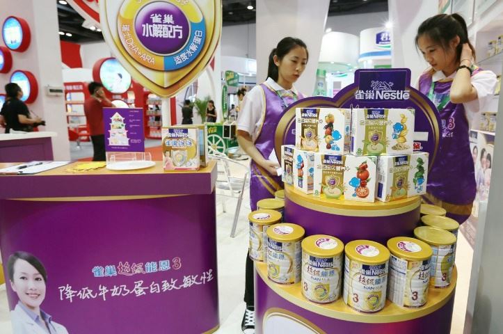 fórmula infantil Nestlé China