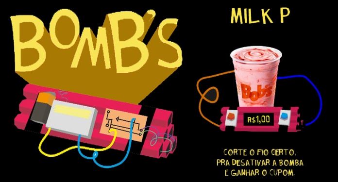 Bob's oferece Milk-Shake a R$ 1,00 em campanha para quem é Bob's Fã