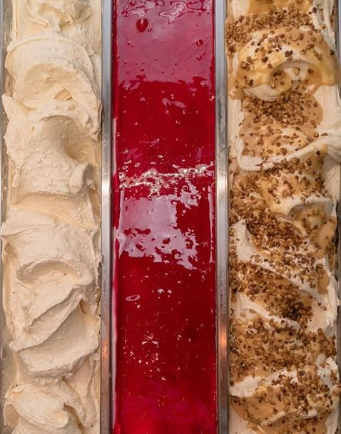 sabores de sorvete da Bacio di Latte para a Festa Junina