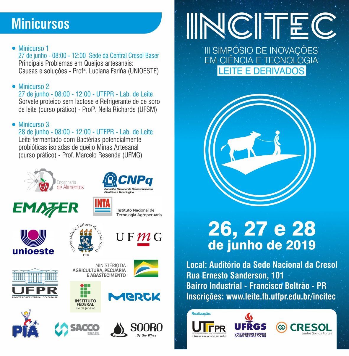 Folder INCITEC frente