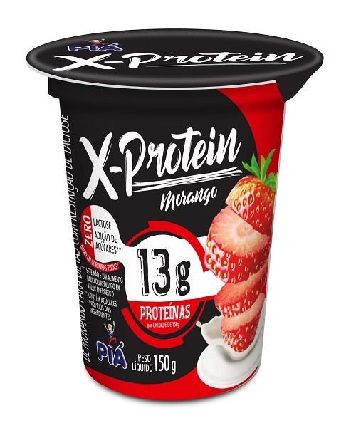Iogurtes X-Protein da Piá têm vendas 15% acima do projetado