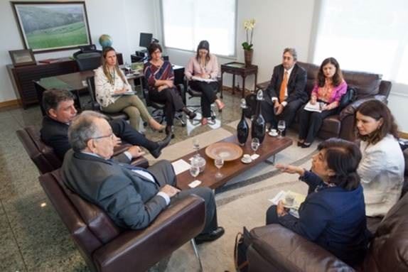 reunião CNA/SENAR e Banco Mundial