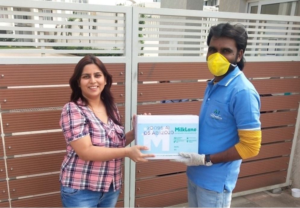 entrega de leite a domicilio china