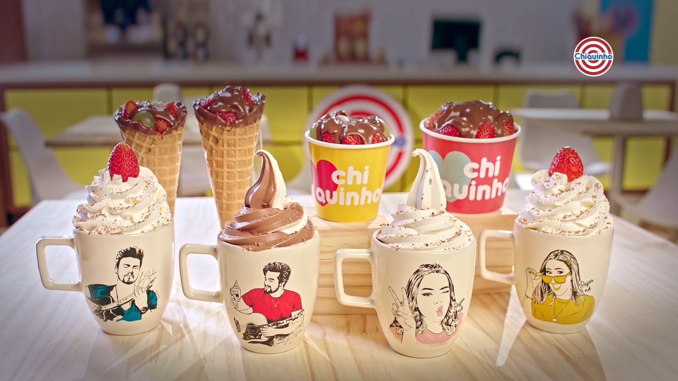 chiquinho sorvetes - Maisa e Luan