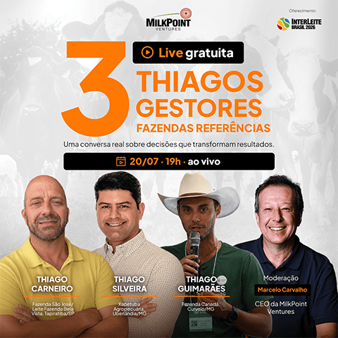 Interleite Brasil: Live 3 Thiagos